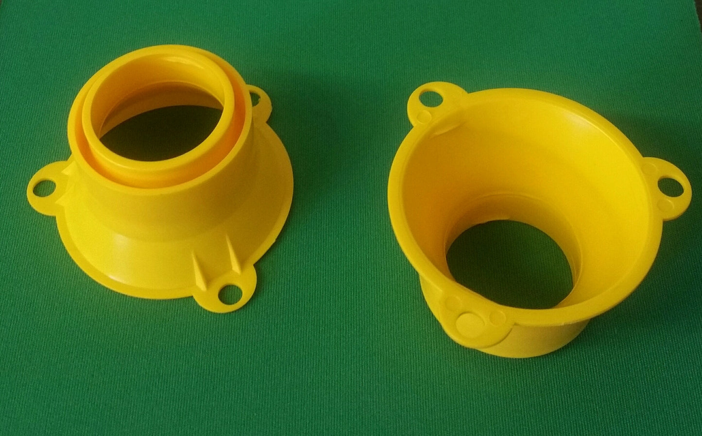 48 mm Secure Fill Funnels for FIFO and squeeze sauce bottles