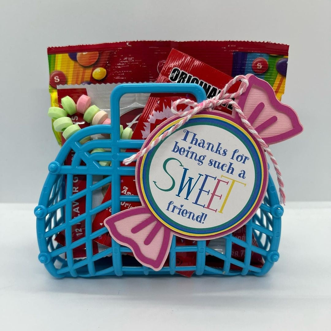 5" Retro Mini Jelly Purse, Tote, Bag, Basket, Party Favor Bag, Doll Purse