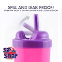 6 ounce spill & leak proof toddler travel sippy cup