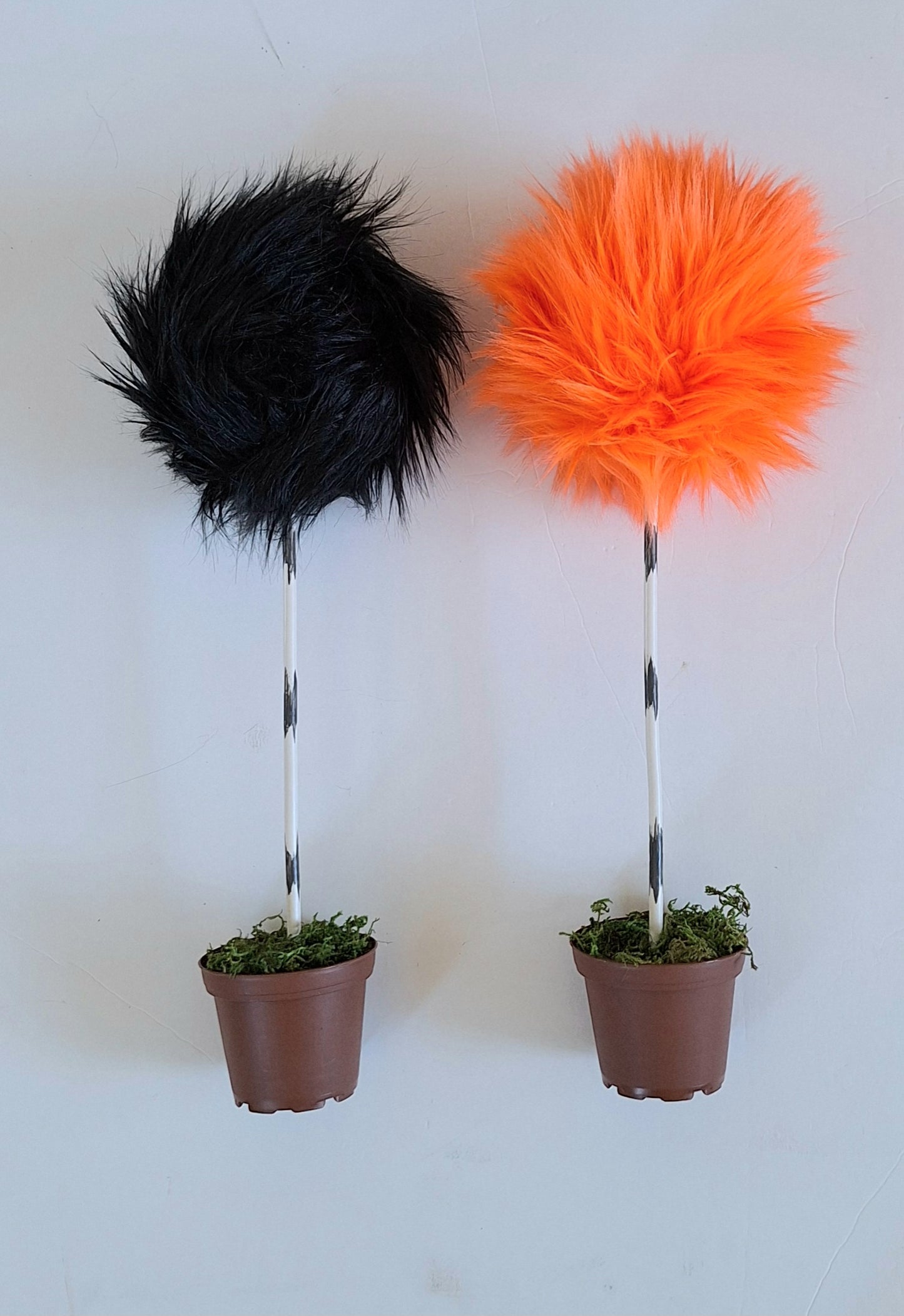 Dr. Seuss, The Lorax inspired 14" Truffula Trees