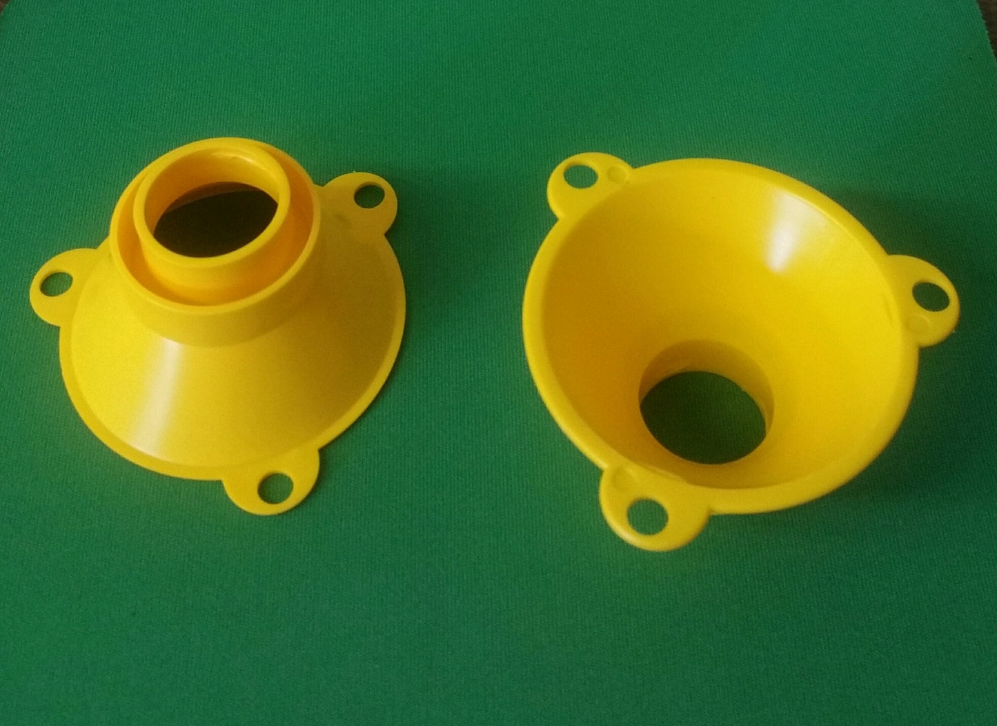38 mm Secure Fill Funnels for FIFO and squeeze sauce bottles