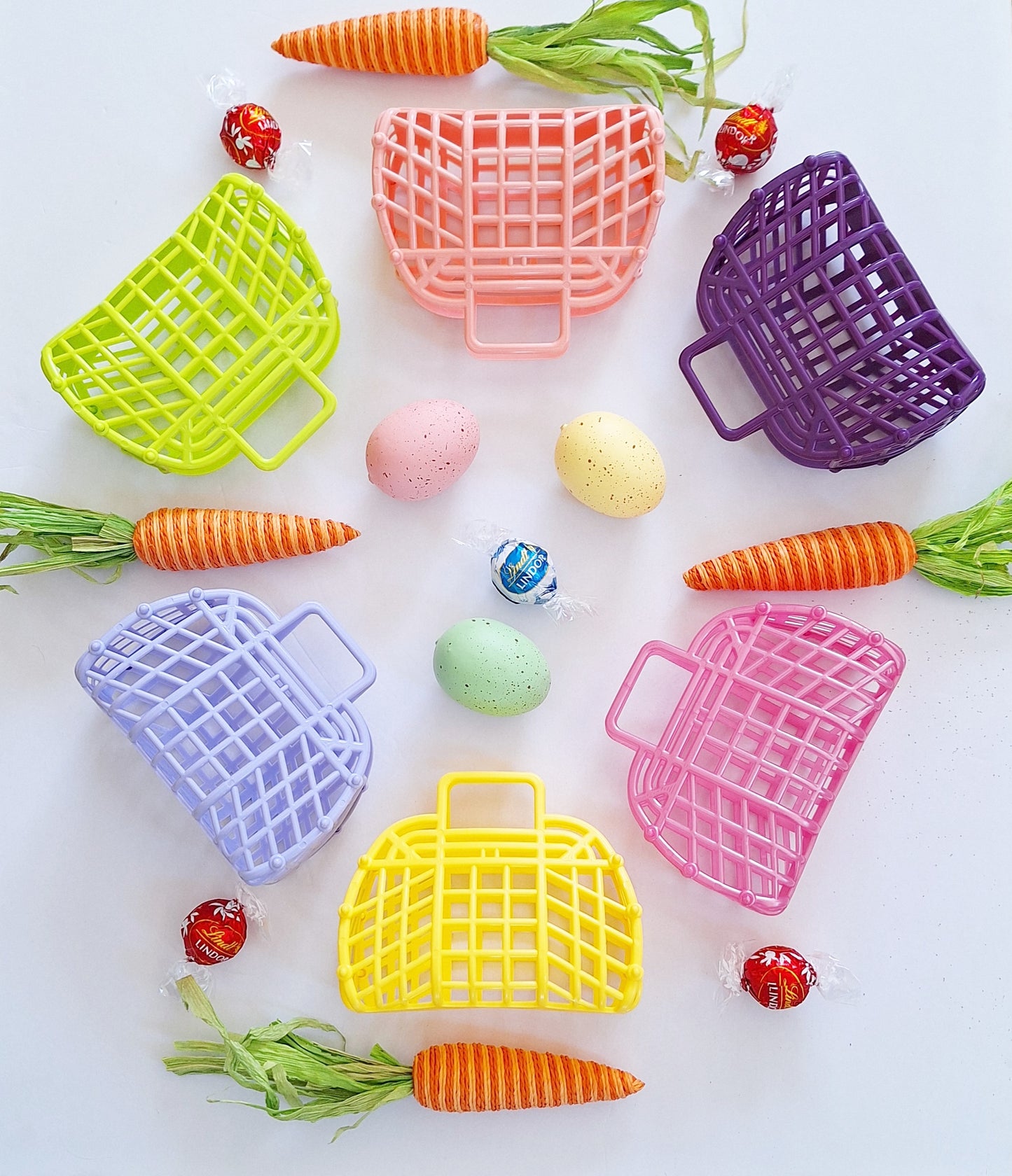 5" Retro Mini Jelly Purse, Tote, Bag, Basket, Party Favor Bag, Doll Purse