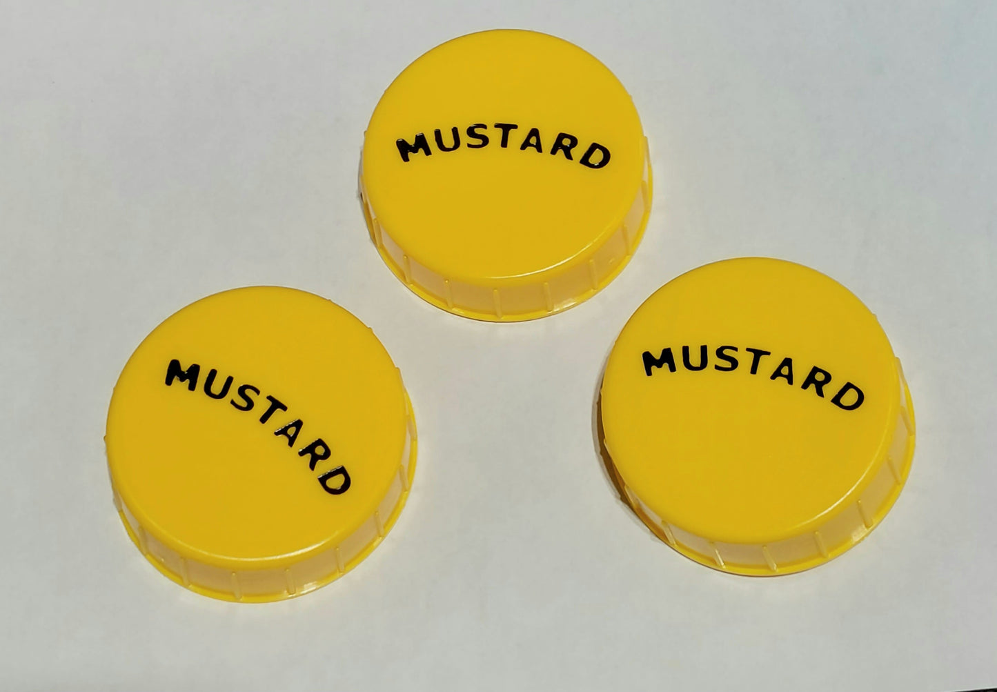Imprinted Fill End Caps for FIFO Squeeze Bottles