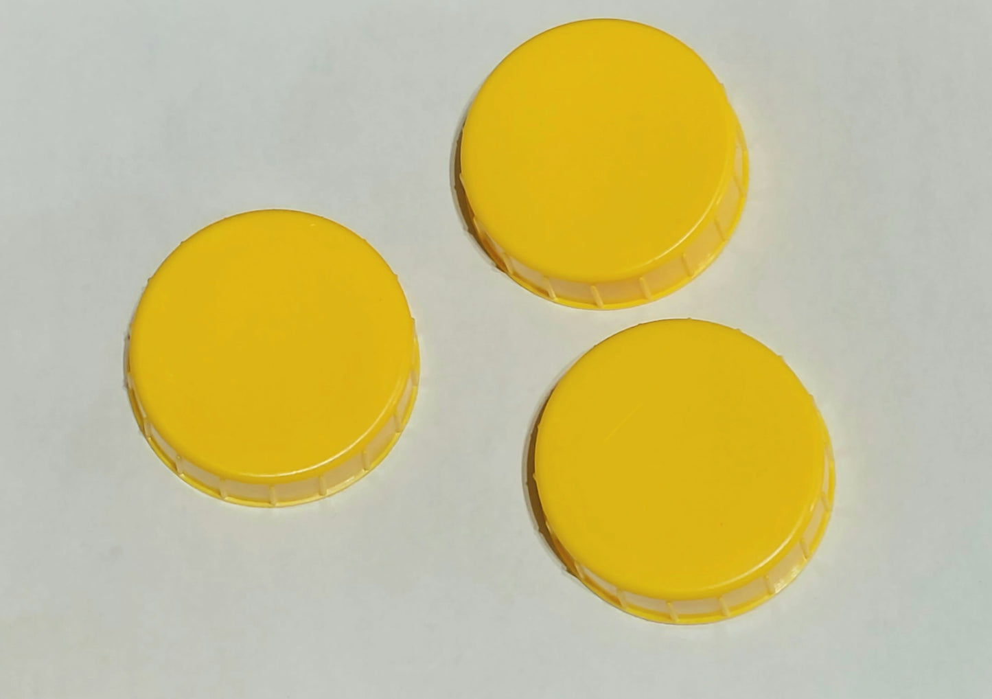Solid Color Fill End Caps for FIFO Squeeze Bottles