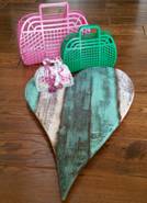 New Vintage Retro 1980's Jelly Purse
